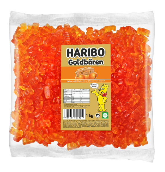 Haribo Goldbären Sortenrein organe